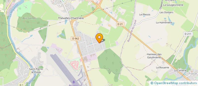 localisation de l'entreprise SCI DE ROSNEY à LAVAL