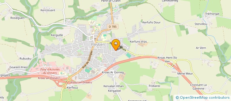 localisation de l'entreprise SCI DE ROSSIVIN  LOTHEY