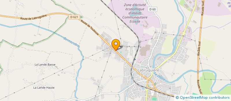 localisation de l'entreprise SCI DE ROUANNE  LABRUGUIERE