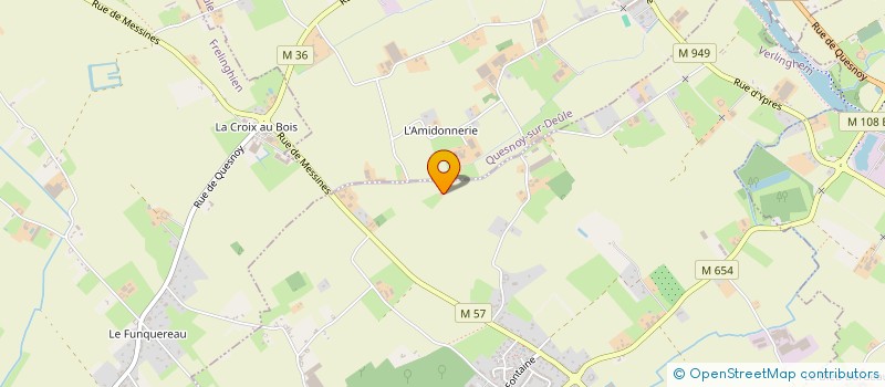 localisation de l'entreprise SCI DE ROUBAIX  VERLINGHEM