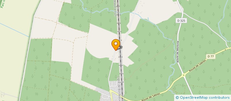 localisation de l'entreprise SCI DE ROUGAYRE  MORCENX-LA-NOUVELLE