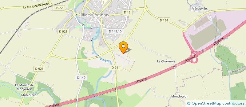 localisation de l'entreprise SCI DE ROUSSAINVILLE à ILLIERS-COMBRAY