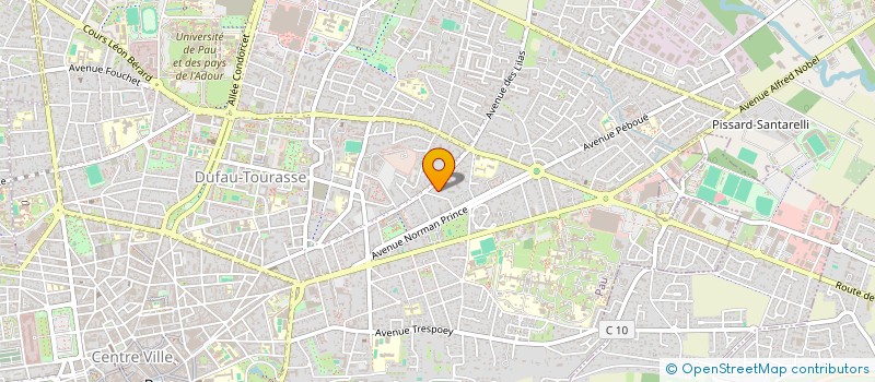 localisation de l'entreprise SCI DE ROUSSE à PAU