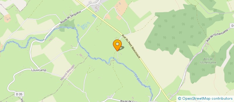 localisation de l'entreprise SCI DE ROVILLE  BEAUSSAULT