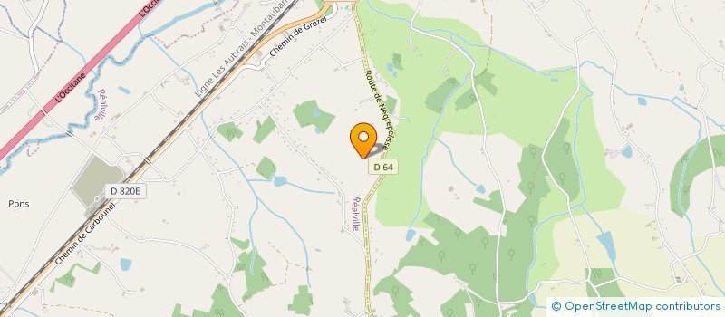 localisation de l'entreprise SCI DE ROYNES  REALVILLE