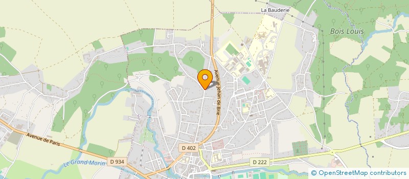 localisation de l'entreprise SCI DE ROZAY à COULOMMIERS