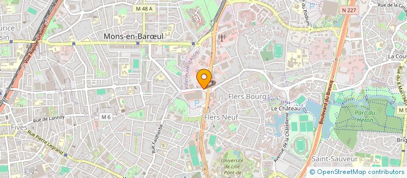 localisation de l'entreprise SCI DE-SA à VILLENEUVE-D'ASCQ