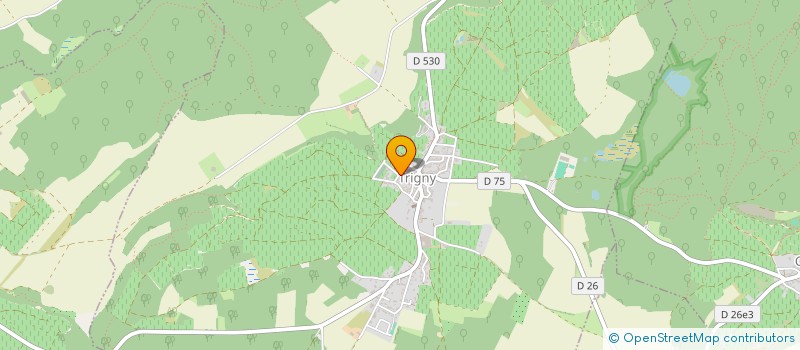 localisation de l'entreprise SCI DE SACY  TRIGNY