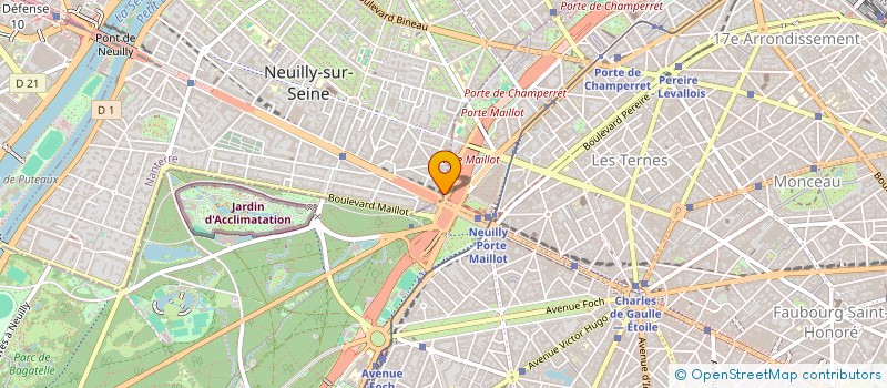 localisation de l'entreprise SCI DE SAILLY POUILLY à NEUILLY-SUR-SEINE
