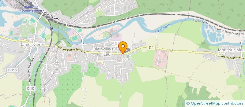 localisation de l'entreprise SCI DE SAINT AIGNAN  BLAINVILLE-SUR-L'EAU