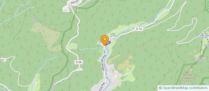 localisation de l'entreprise SCI DE SAINT ANTOINE  PLANCHER-LES-MINES