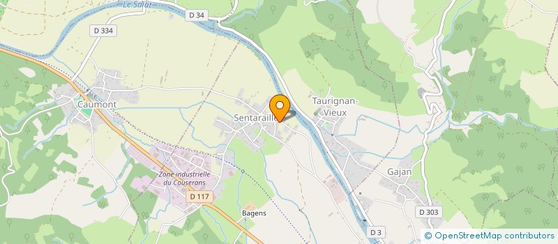localisation de l'entreprise SCI DE SAINT ARAILLE à LORP-SENTARAILLE
