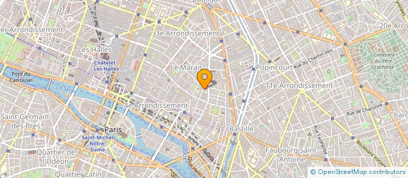 localisation de l'entreprise SCI DE SAINT AUGUSTIN  PARIS