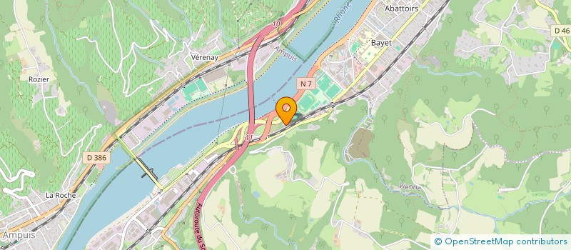 localisation de l'entreprise SCI DE SAINT-CHRIST  REVENTIN-VAUGRIS