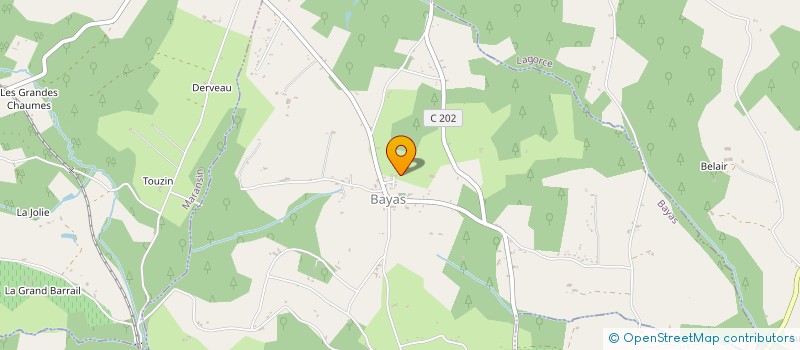 localisation de l'entreprise SCI DE SAINT CHRISTOPHE  SAINT-CHRISTOPHE-DE-DOUBLE