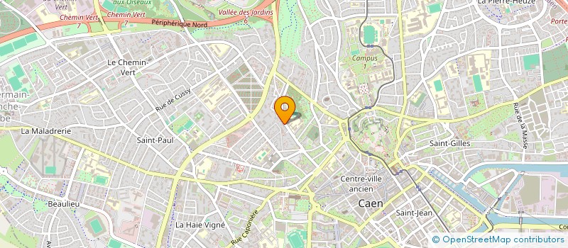 localisation de l'entreprise SCI DE SAINT CONTEST BOURG à CAEN