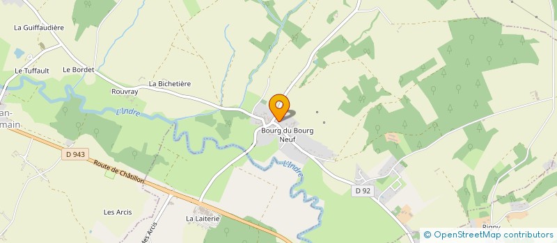 localisation de l'entreprise SCI DE SAINT GERMAIN  SAINT-JEAN-SAINT-GERMAIN