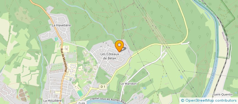 localisation de l'entreprise SCI DE SAINT GILLES BLAIN à CHARLEVILLE-MEZIERES