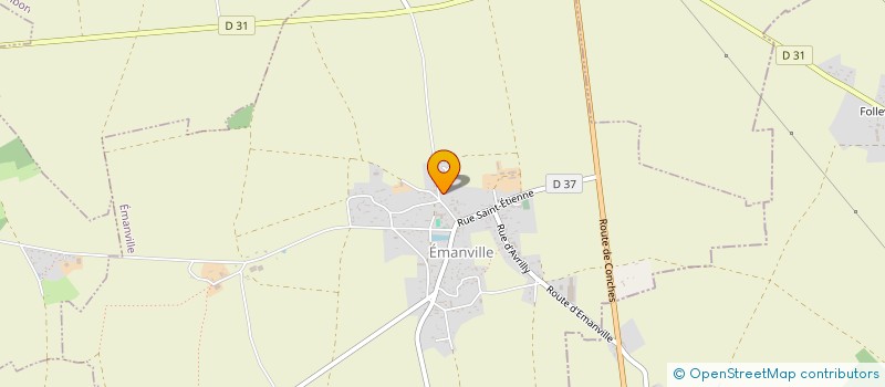 localisation de l'entreprise SCI DE SAINT JEAN  EMANVILLE