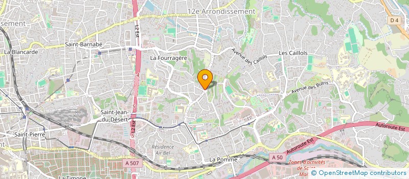 localisation de l'entreprise SCI DE SAINT JEAN à MARSEILLE