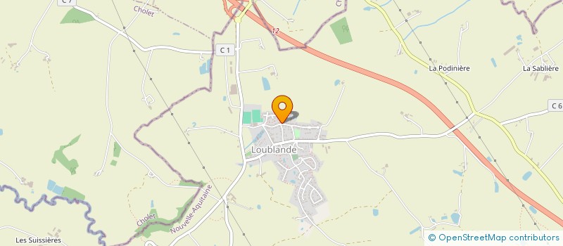 localisation de l'entreprise SCI DE SAINT JOUIN  MAULEON