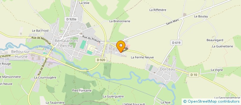 localisation de l'entreprise SCI DE SAINT MARC à REMALARD-EN-PERCHE