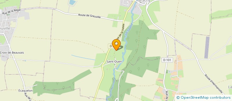 localisation de l'entreprise SCI DE SAINT OUEN  BRACHY
