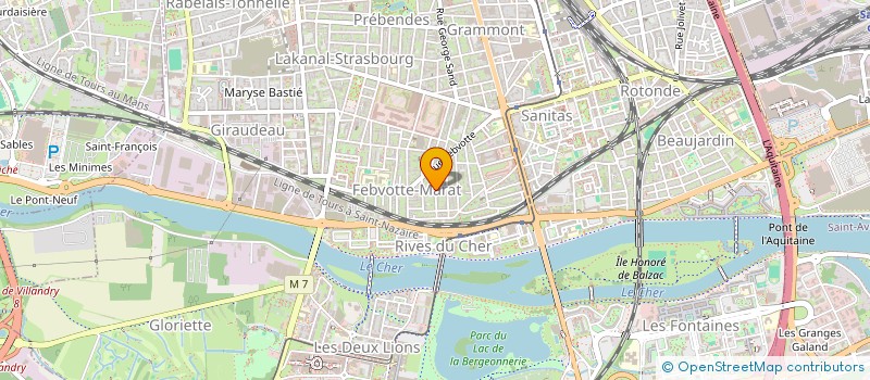 localisation de l'entreprise SCI DE SAINT PATRICE  TOURS