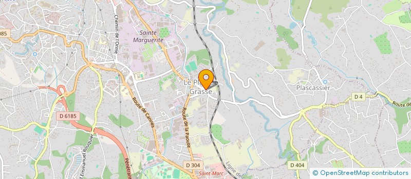 localisation de l'entreprise SCI DE SAINT PAUL à GRASSE