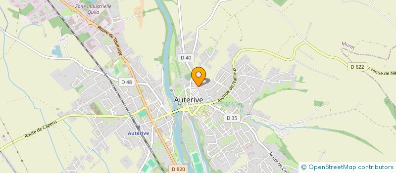 localisation de l'entreprise SCI DE SAINT PAUL  AUTERIVE