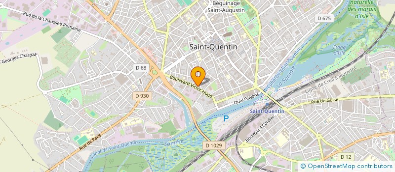 localisation de l'entreprise SCI DE SAINT PAUL TROIS CHATEAUX à SAINT-QUENTIN