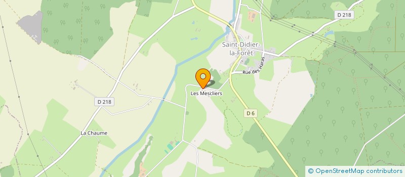 localisation de l'entreprise SCI DE SAINT-REMY  VICHY