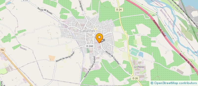 localisation de l'entreprise SCI DE SAINT-ROCH à CABANNES