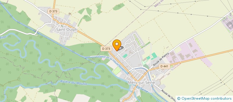 localisation de l'entreprise SCI DE SAINT VAL  MERY-SUR-SEINE