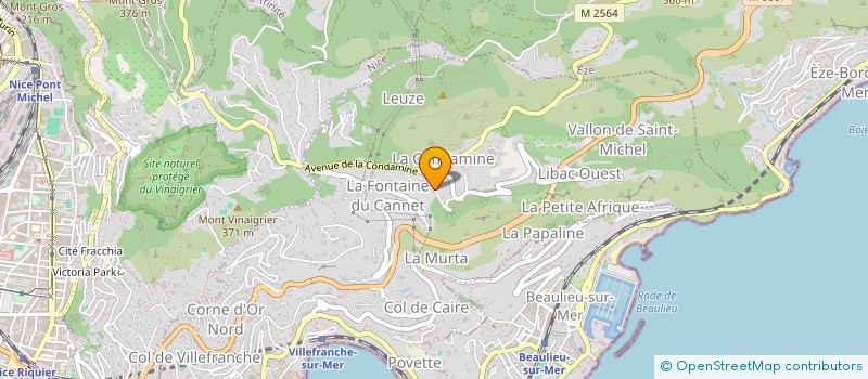 localisation de l'entreprise SCI DE SAINT VINCENT à VILLEFRANCHE-SUR-MER