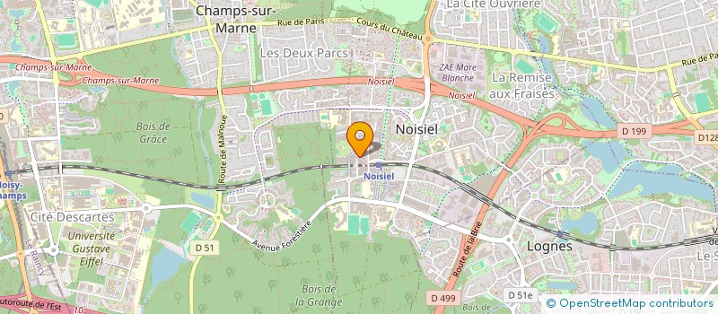 localisation de l'entreprise SCI DE SAINTE FOY ET DE SAULT  NOISIEL