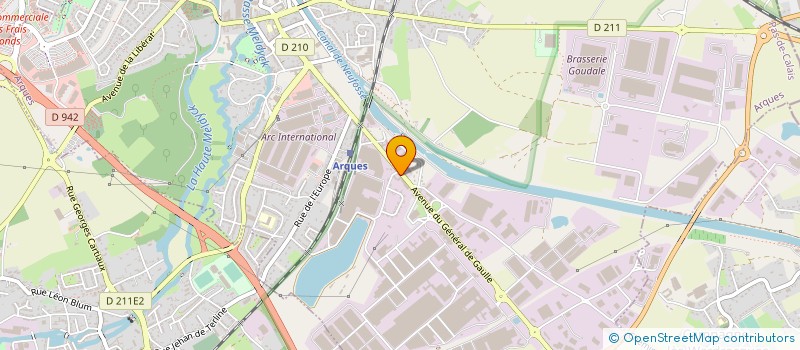 localisation de l'entreprise SCI DE SAINTE MARESVILLE  ARQUES