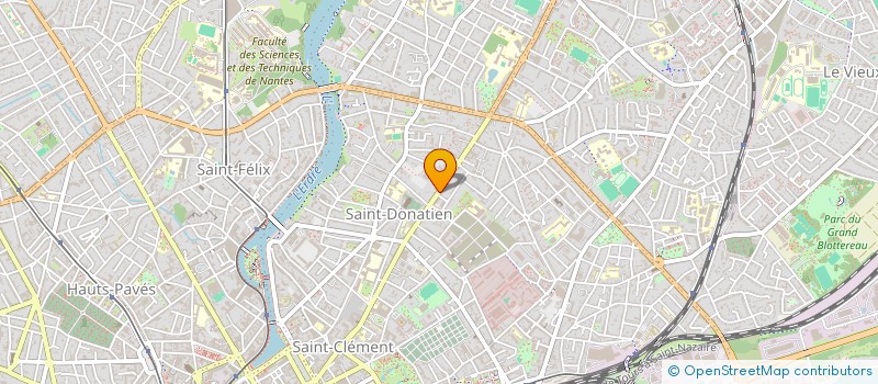 localisation de l'entreprise SCI DE SAINTE MARIE  NANTES