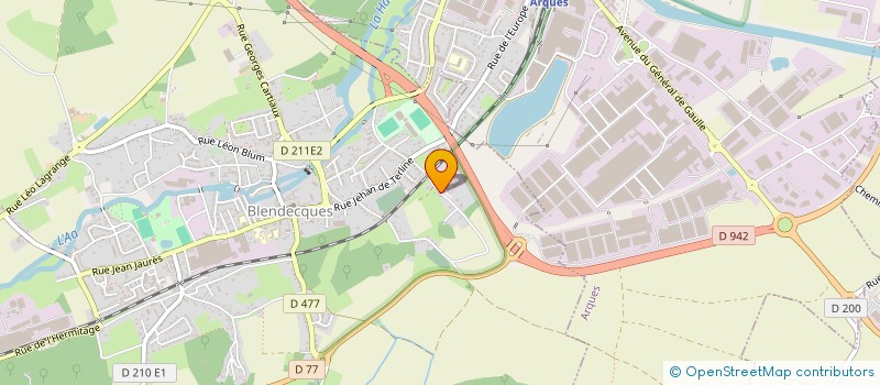 localisation de l'entreprise SCI DE SAINTE SOYECQUES  BLENDECQUES