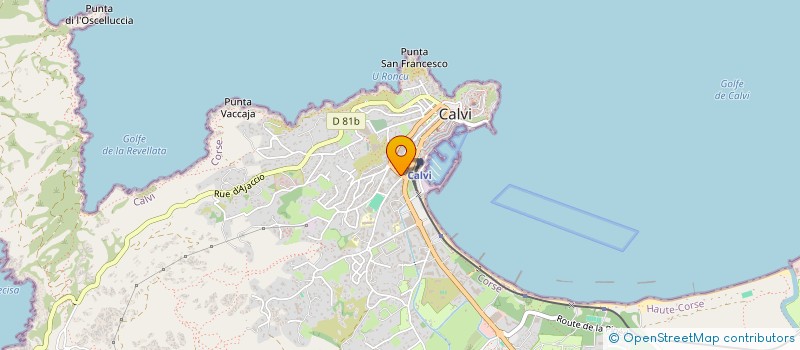 localisation de l'entreprise SCI DE SAN GIULIANO à CALVI