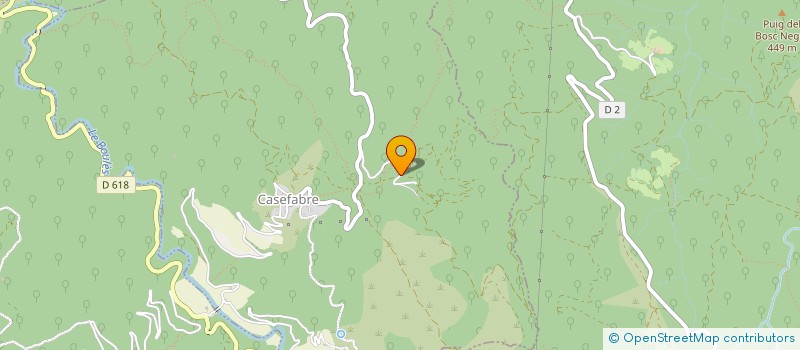 localisation de l'entreprise SCI DE SAN JAUME  CASEFABRE