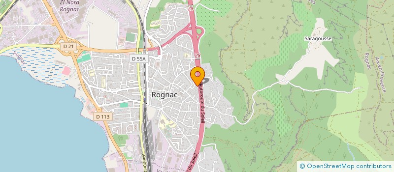 localisation de l'entreprise SCI DE SAN NICOLAS  ROGNAC