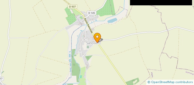 localisation de l'entreprise SCI DE SANCOURT  SANCOURT