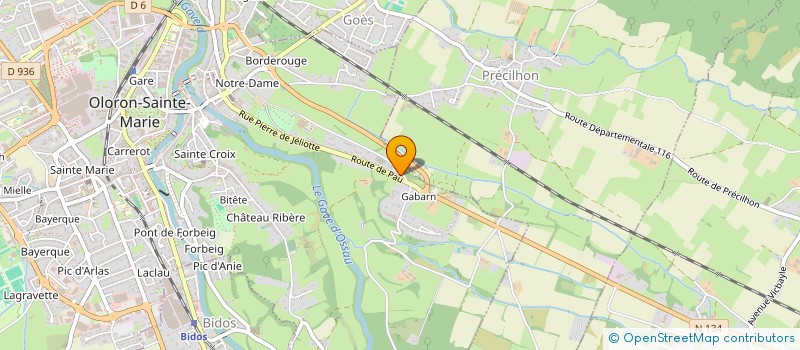 localisation de l'entreprise SCI DE SANDE  OLORON-SAINTE-MARIE