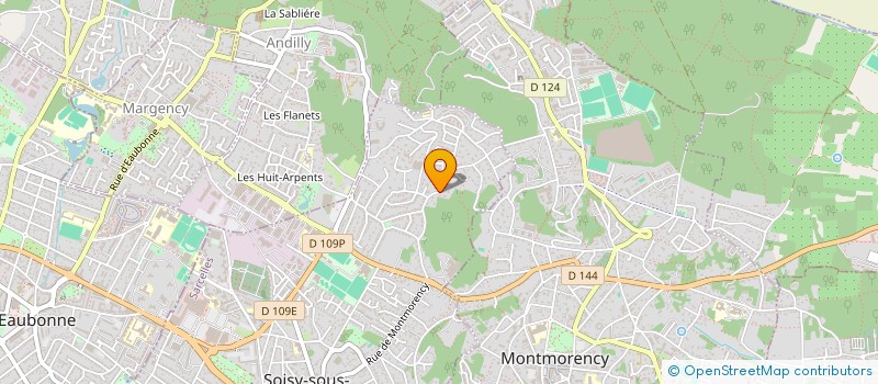 localisation de l'entreprise SCI  DE SARCELLES  SOISY-SOUS-MONTMORENCY
