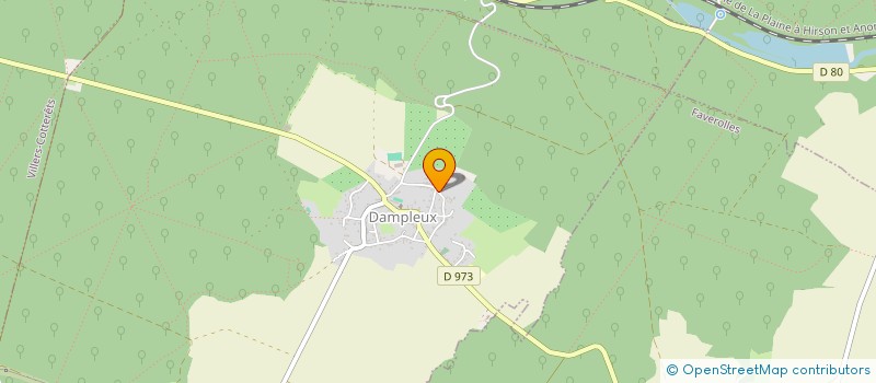 localisation de l'entreprise SCI DE SARLY à VILLERS-COTTERETS
