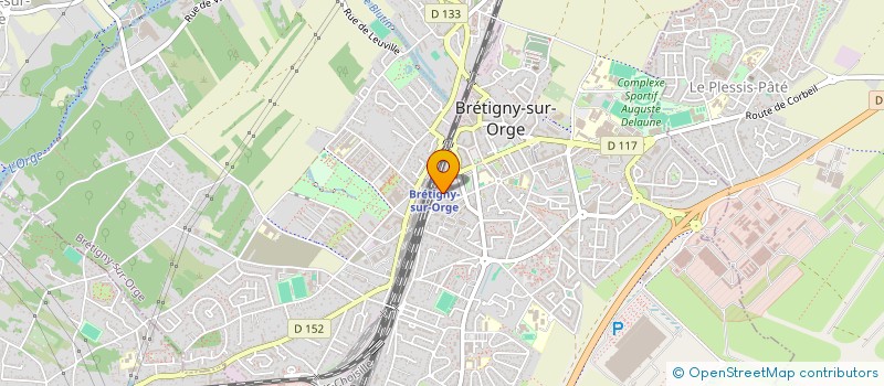 localisation de l'entreprise SCI DE SAULX à BRETIGNY-SUR-ORGE