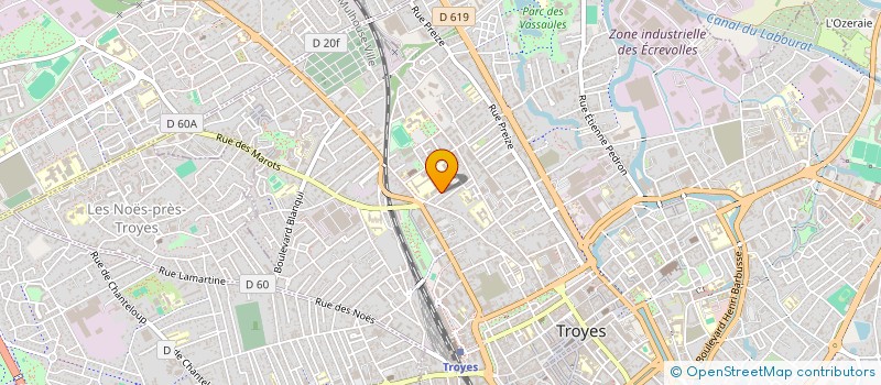 localisation de l'entreprise SCI DE SAUTOUR à TROYES