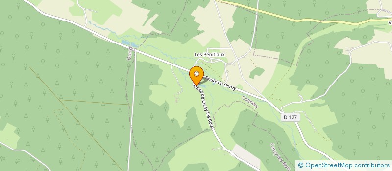localisation de l'entreprise SCI DE SAVIGNY-LUZY à COLMERY