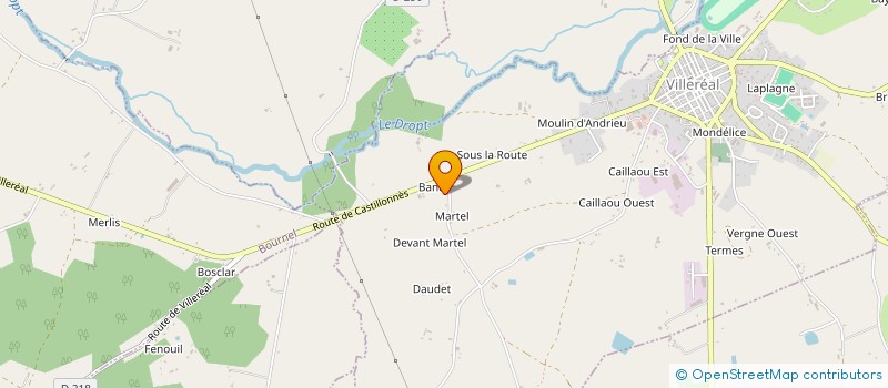 localisation de l'entreprise SCI DE SCALAGRAND à MONTAUT